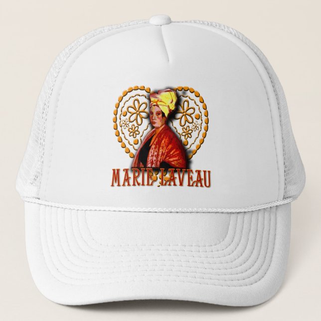 Gorra De Camionero Sacerdotisa del vudú de Marie Laveau alta (Anverso)