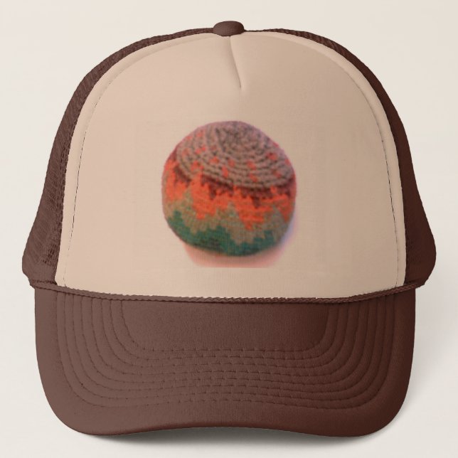 Gorra De Camionero Saco de Footbag Hacky (Anverso)