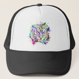 Gorra De Camionero Safari de la selva animal del Tigre