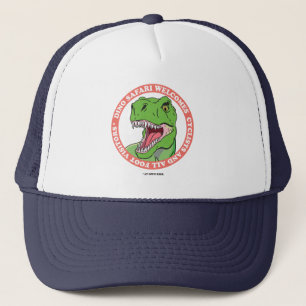 Gorra De Camionero Safari del dinosaurio