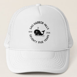GORRA DE CAMIONERO SAG HARBOR HILLS 75TH TRUCKER CAP
