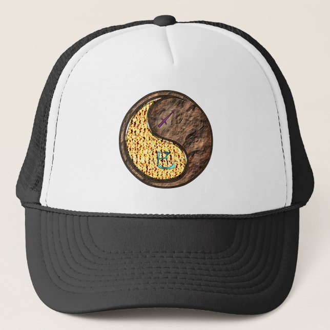 Gorra De Camionero Sagitario & Serpiente de Tierra (Anverso)