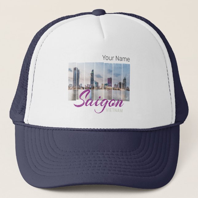 Gorra De Camionero Saigon (Ho-Chi-Minh-Stadt) HCMC Vietnam Souvenir (Anverso)