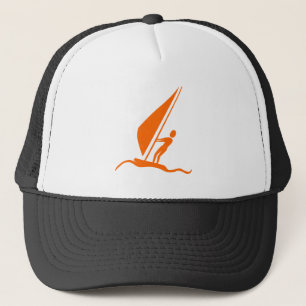 Gorra De Camionero Sailboarding - Naranja