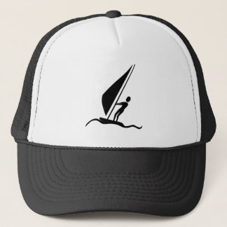 Gorra De Camionero Sailboarding - Negro