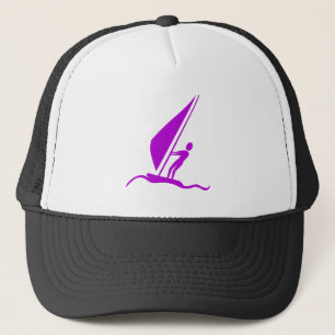 Gorra De Camionero Sailboarding - Púrpura