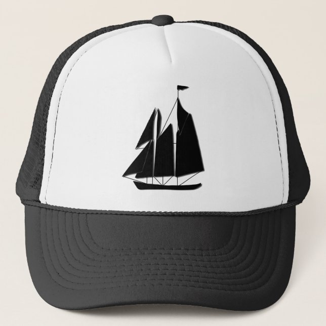 Gorra De Camionero Sailboat (Anverso)