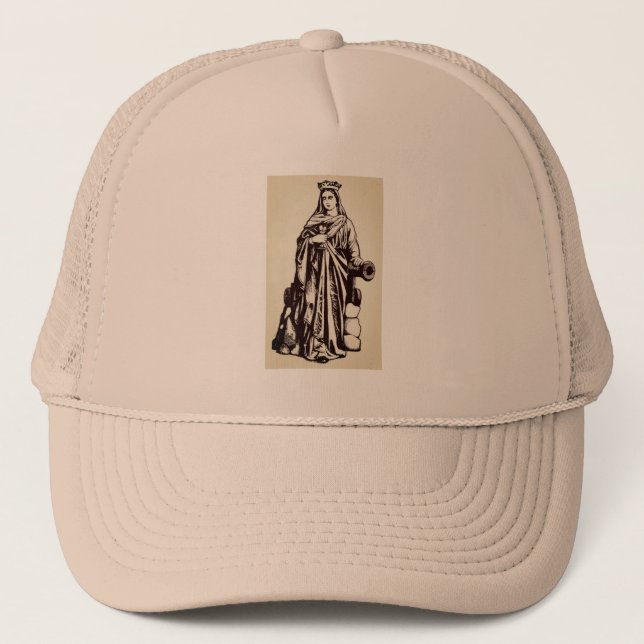 Gorra De Camionero Saint Barbara with chalice and cannon (Anverso)
