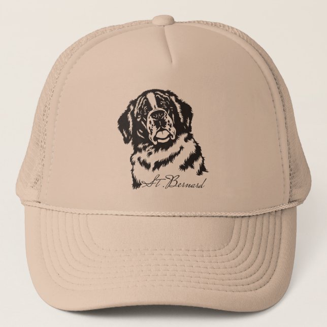Gorra De Camionero saint bernard (Anverso)
