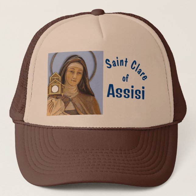 Gorra De Camionero Saint Clare Assisi (Anverso)