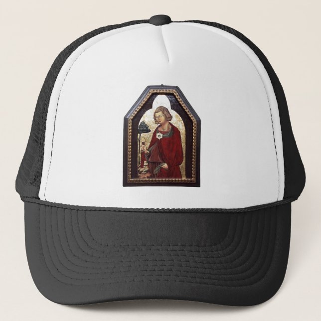 GORRA DE CAMIONERO SAINT GALGANO / LEYENDA DE LA ESPADA EN LA ROCA (Anverso)