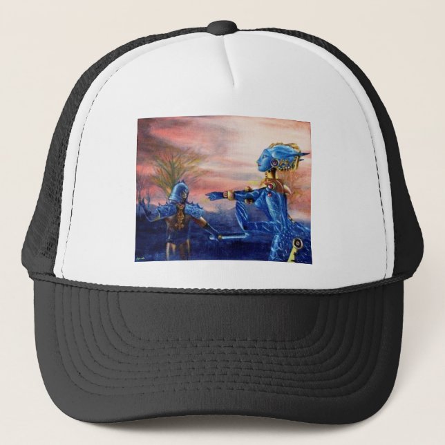 GORRA DE CAMIONERO SAINT GEORGE Y DRAGON (Anverso)