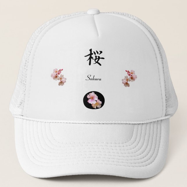 Gorra De Camionero Sakura (Anverso)