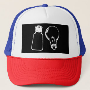 Gorra De Camionero Sal y luz bíblica de sal de ye contra Matthew 513-