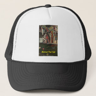Gorra De Camionero sala de billar abstracta