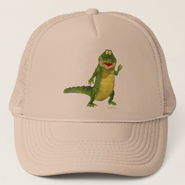 Gorra De Camionero Salar el cocodrilo (Anverso)