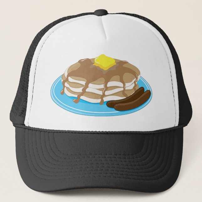 Gorra De Camionero Salchicha de las crepes (Anverso)