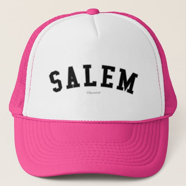 Gorra De Camionero Salem (Anverso)