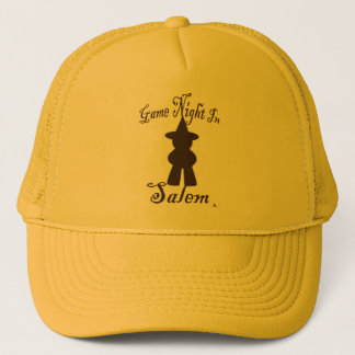 Gorra De Camionero Salem Game Night Funny Travel GamLogo