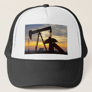 Gorra De Camionero Salida del sol de Jack de la bomba del pozo de