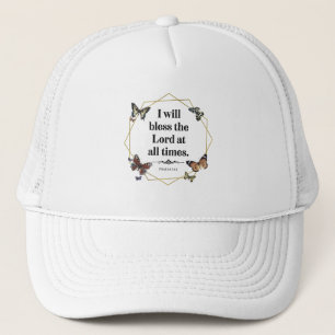 Gorra De Camionero Salmo 34 1 Biblia cristiana contra cita