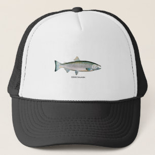 Gorra De Camionero Salmón plateado (fase oceánica)