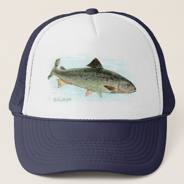 Gorra De Camionero Salmones (Anverso)