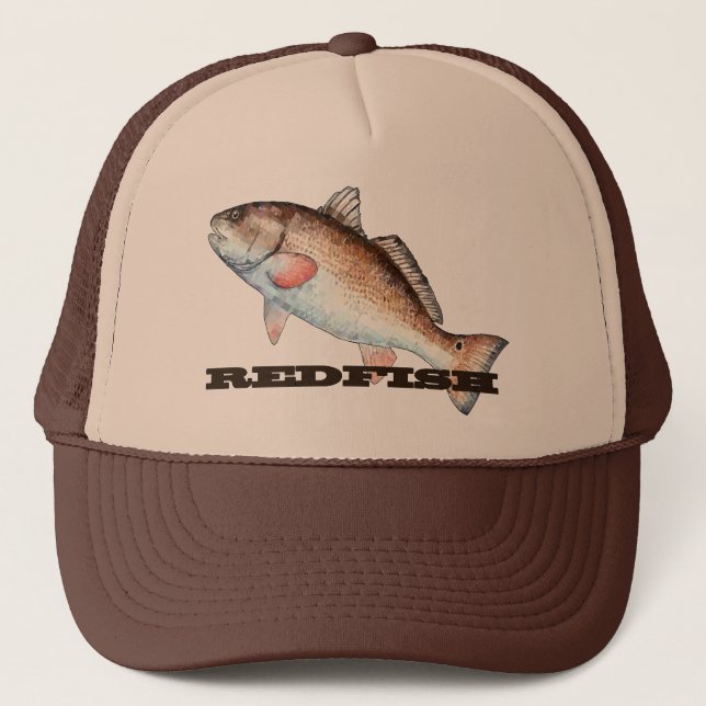 Gorra De Camionero Salmones artísticos (Anverso)