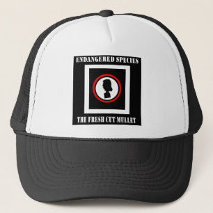 Gorra De Camionero Salmonete fresco en peligro del corte de las
