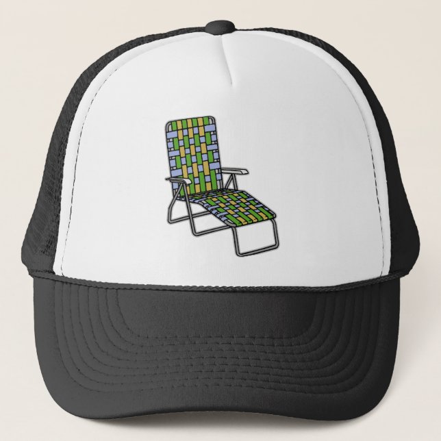 Gorra De Camionero Salón Chaise (Anverso)
