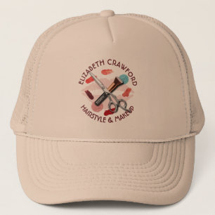 Gorra De Camionero Salón de belleza del estilista del maquillaje del