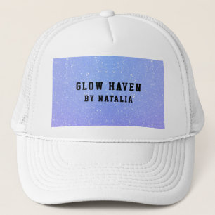 Gorra De Camionero Salón de belleza purpurina Ombre