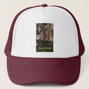 GORRA DE CAMIONERO SALÓN DE PISCINA ABSTRACTO