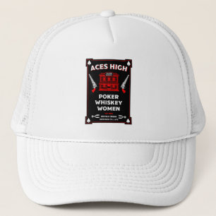 Gorra De Camionero Saloon de Cowboy American Frontier