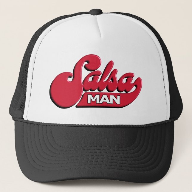 Gorra De Camionero Salsa-Man (Anverso)