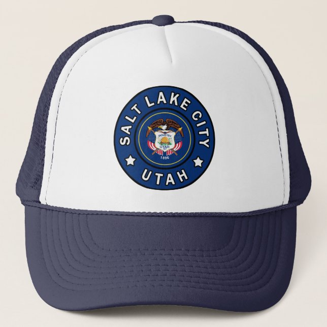 Gorra De Camionero Salt Lake City Utah (Anverso)