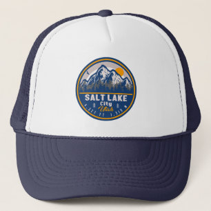 Gorra De Camionero Salt Lake City Utah Retro Sunset Souvenirs 60