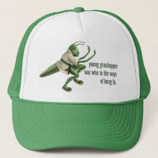 Gorra De Camionero Saltamontes divertido de Kung Fu