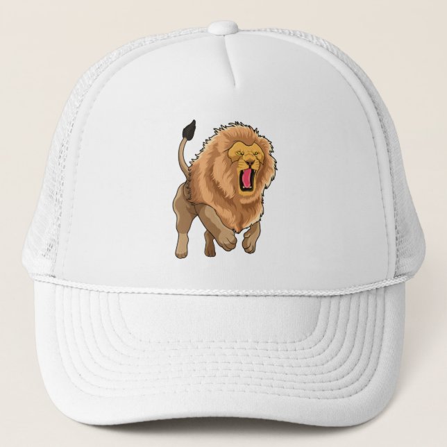 Gorra De Camionero Saltar león (Anverso)