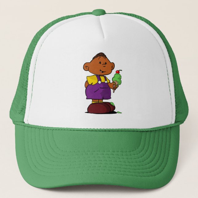 Gorra De Camionero Salto corto (Anverso)