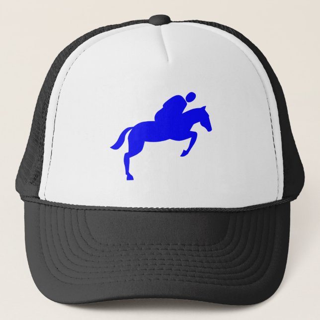 Gorra De Camionero Salto de caballo - Azul (Anverso)
