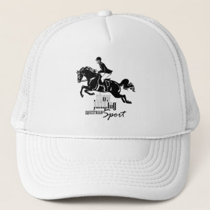 Gorra De Camionero salto de espectáculo ecuestre
