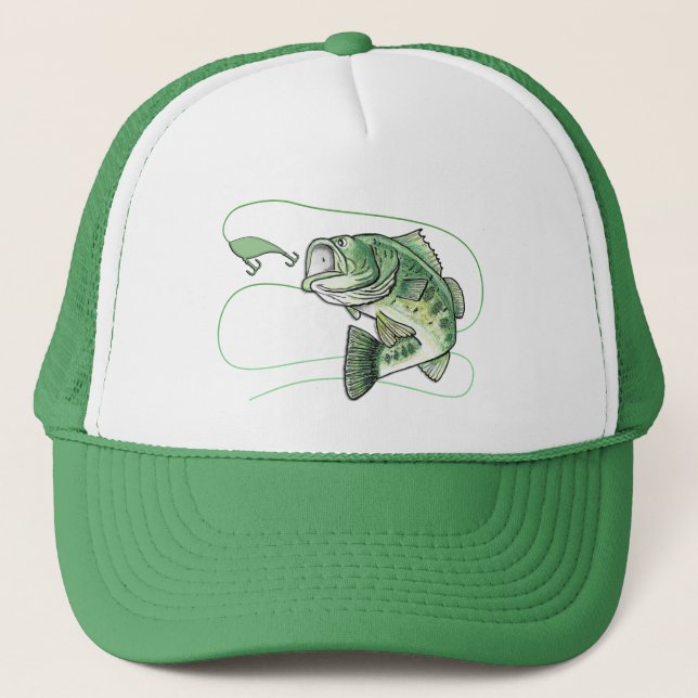 Gorra De Camionero Salto de la pesca de la cigala (Anverso)