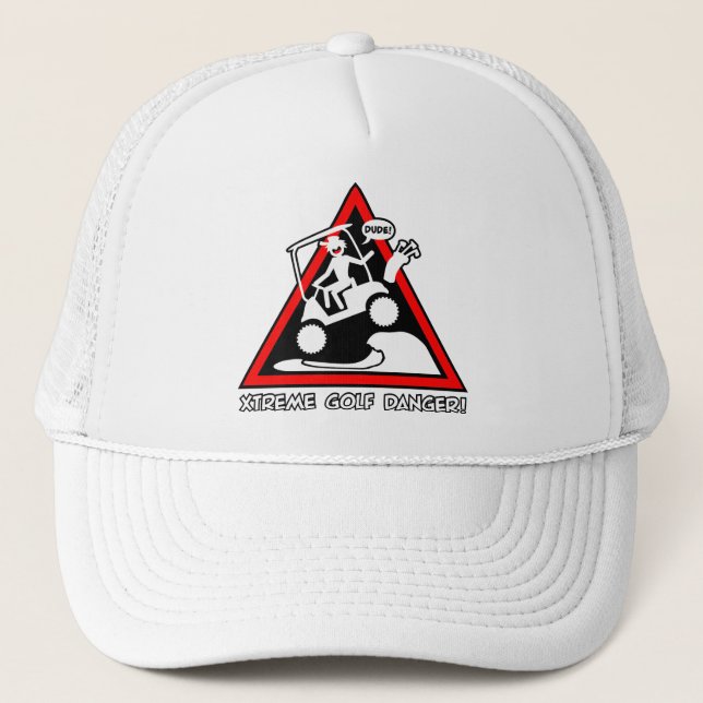 GORRA DE CAMIONERO SALTO DEL CARRO DE GOLF (Anverso)