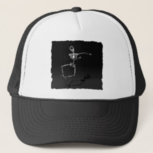 GORRA DE CAMIONERO SALTO ESQUELÉTICO B&W DE LA ALEGRÍA DE LA