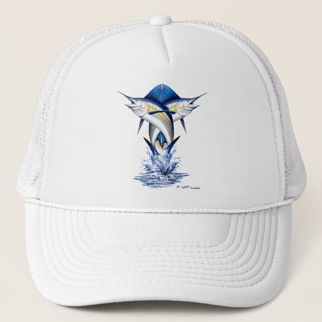 Gorra De Camionero Salto torcido de las agujas (Anverso)