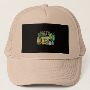 Gorra De Camionero Salty Summer Vibes Bebe Tequila Margarita vacacion