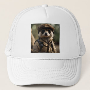 Gorra De Camionero Saludando a Silvestre la suricata: Un relato de un