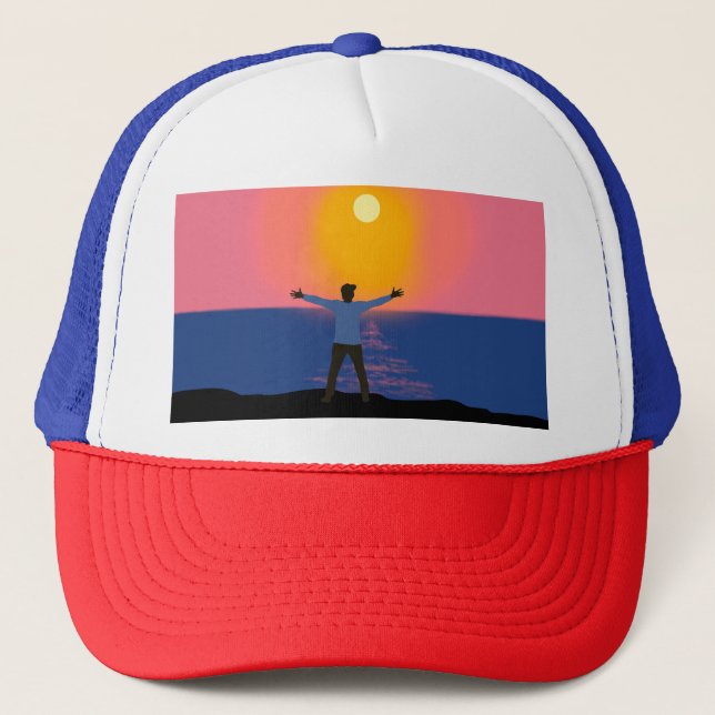 Gorra De Camionero Saludo al sol (Anverso)