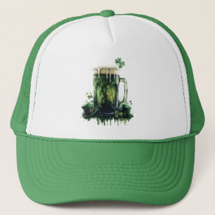 Gorra De Camionero ¡Saludos al Día de San Patricio! Ilustracion de ce